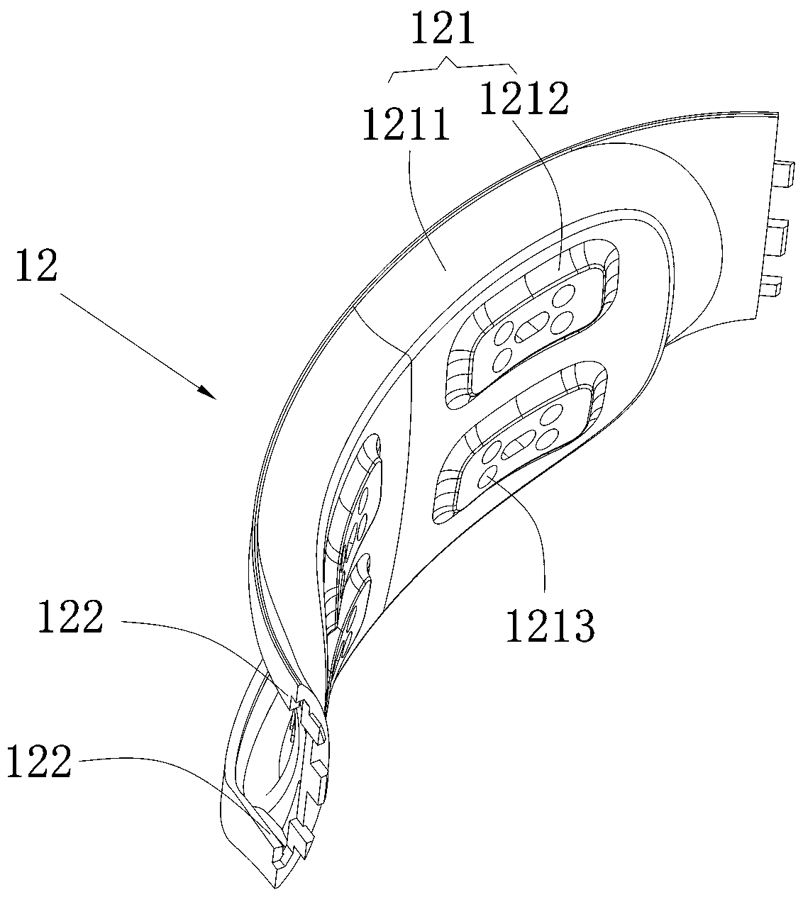 Neck protecting instrument