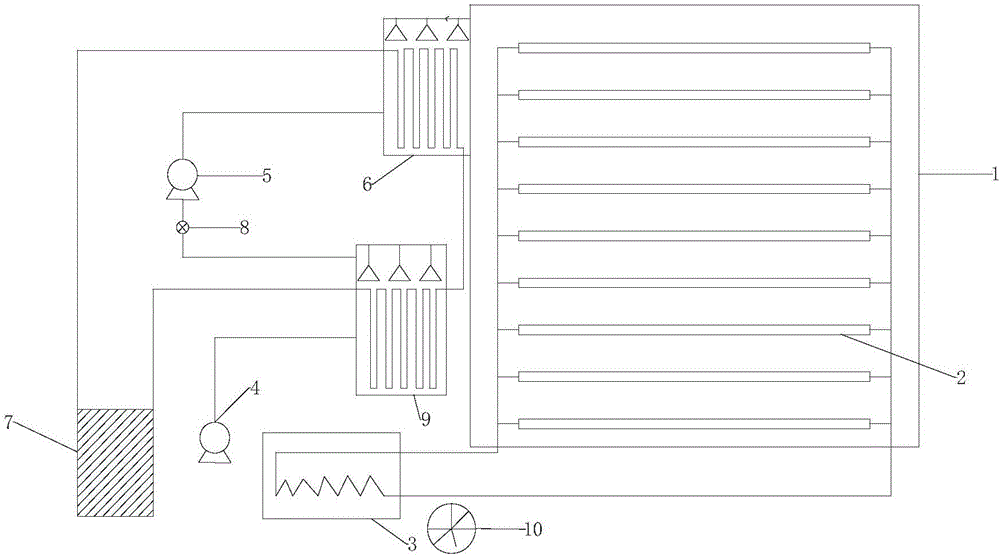 Vacuum vitrescence drying machine