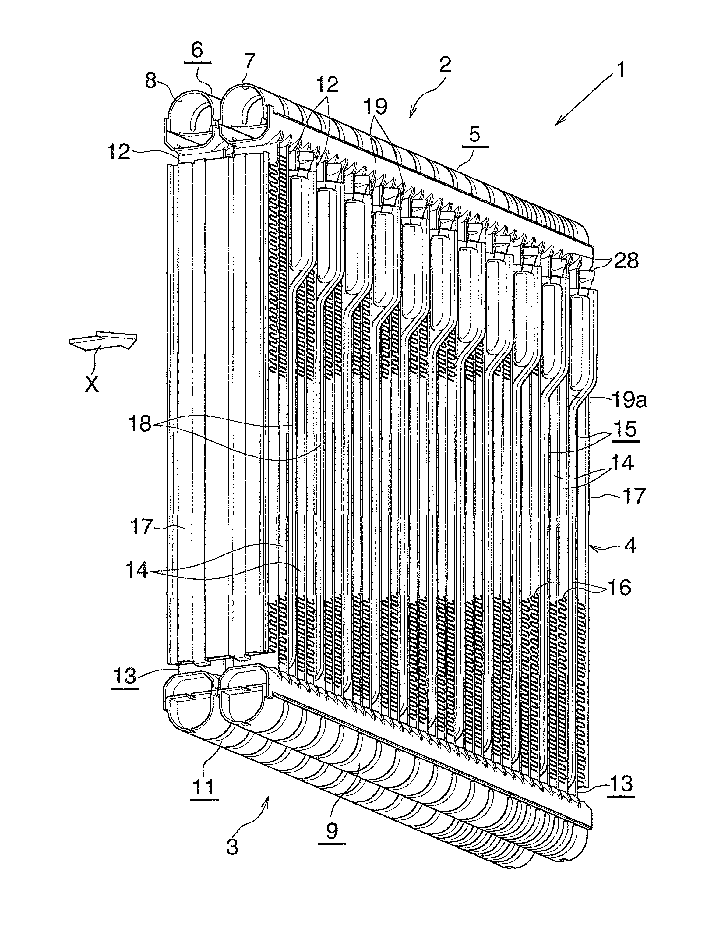 Evaporator with cool storage function