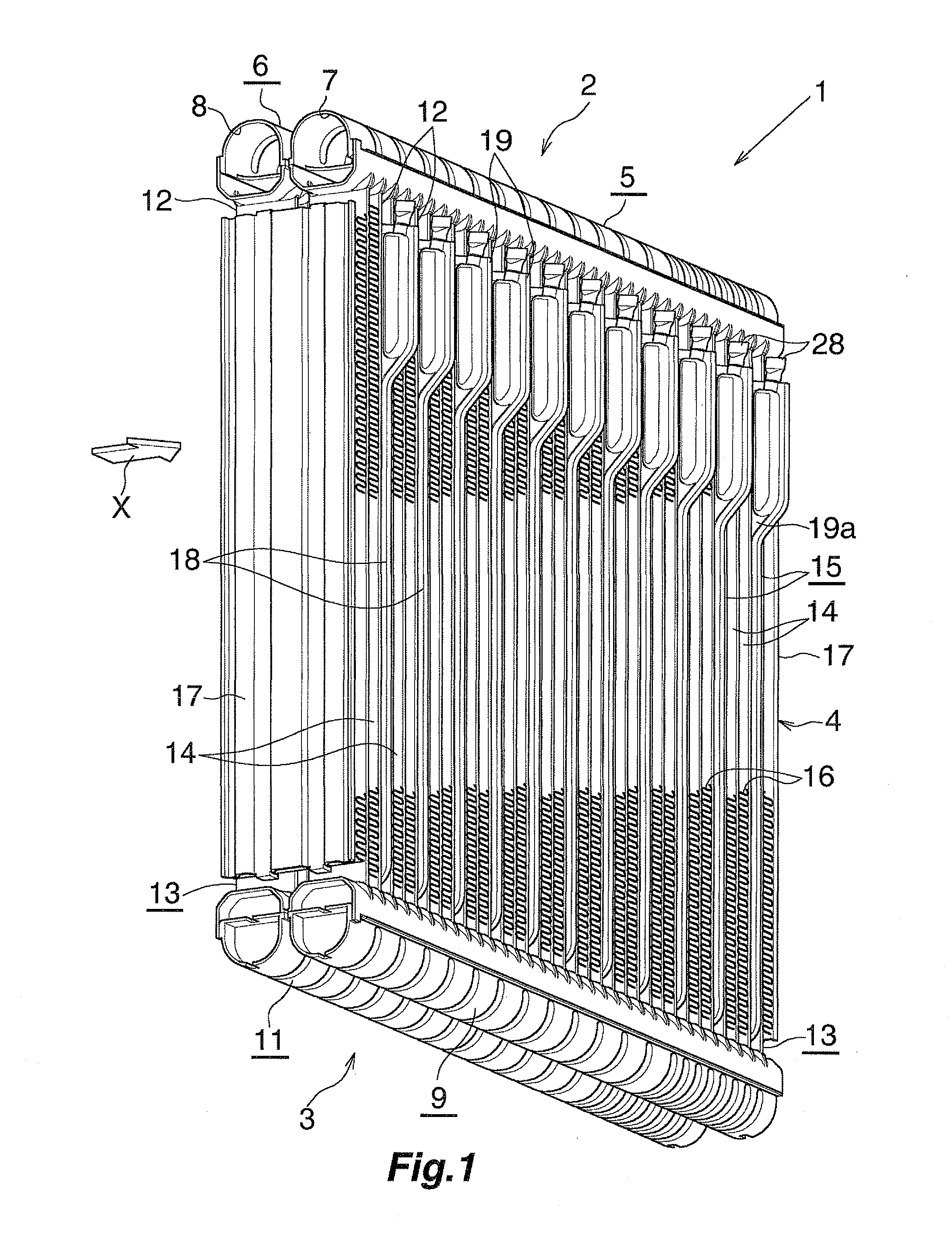 Evaporator with cool storage function