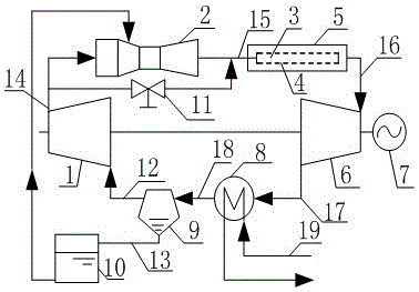 Closed gas-liquid two-phase impingement cooling system and method