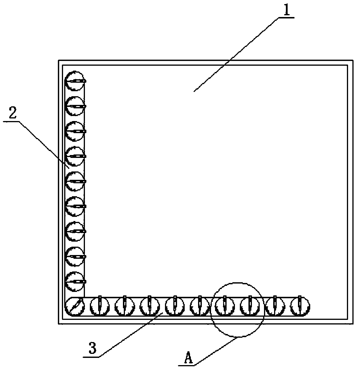 Cycloid demonstration teaching aid for advanced mathematical teaching and use method