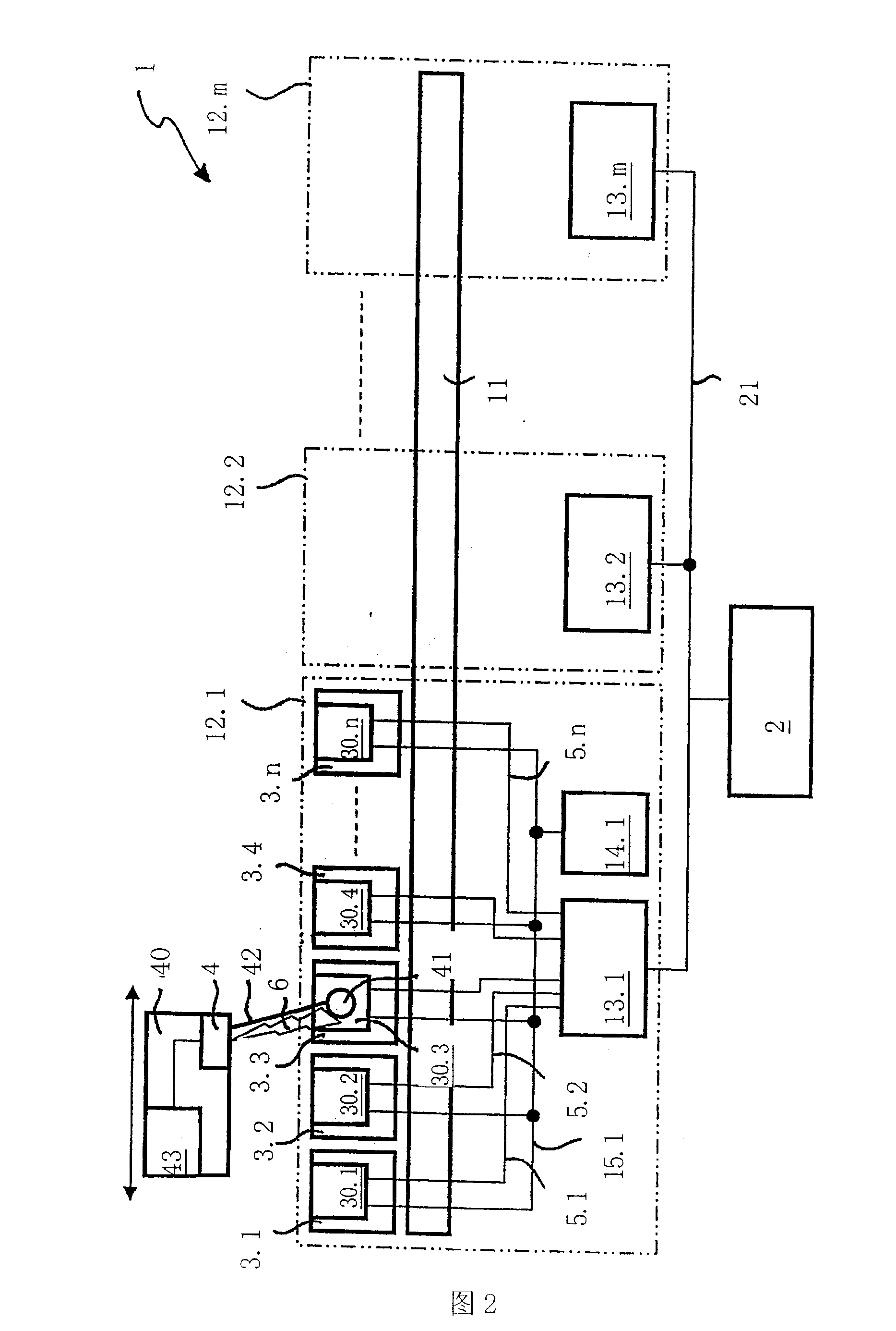 Textile machine with yarn monitoring