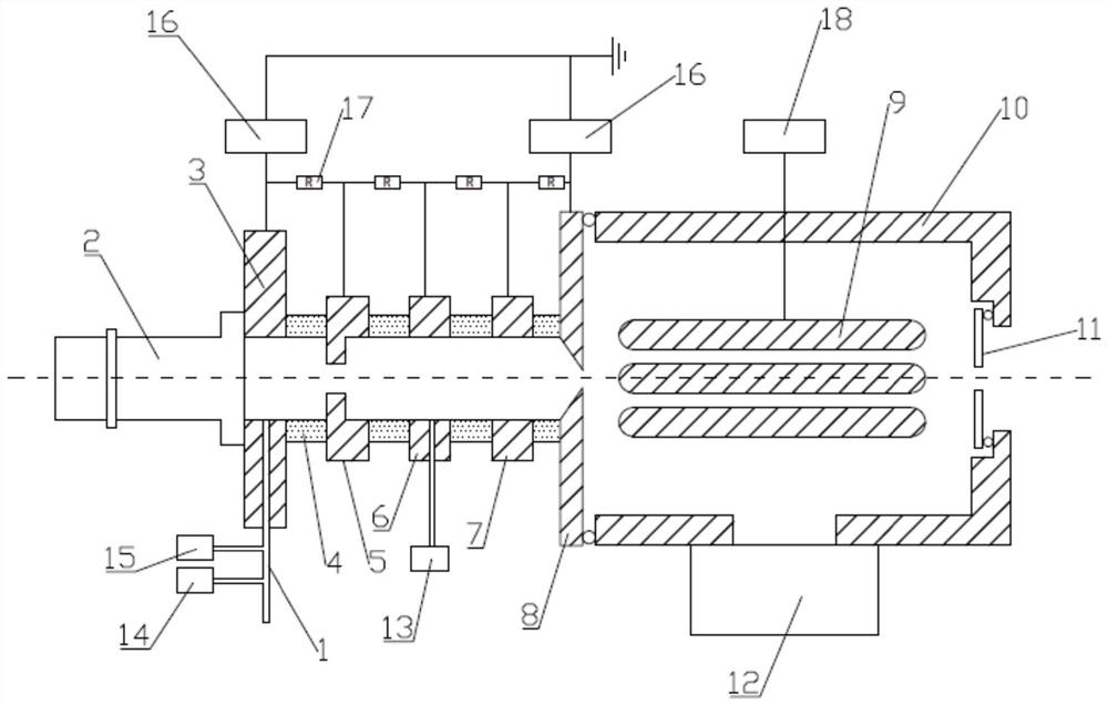 Photoionization ion source with compact structure and photoionization time-of-flight mass spectrometer