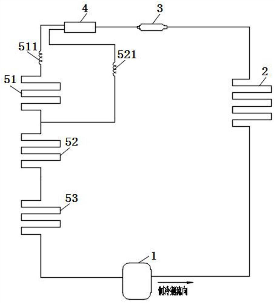 A dual-cycle refrigerator refrigeration system and its control method