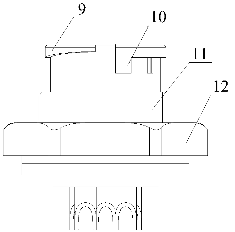 Waterproof connector capable of being quickly locked