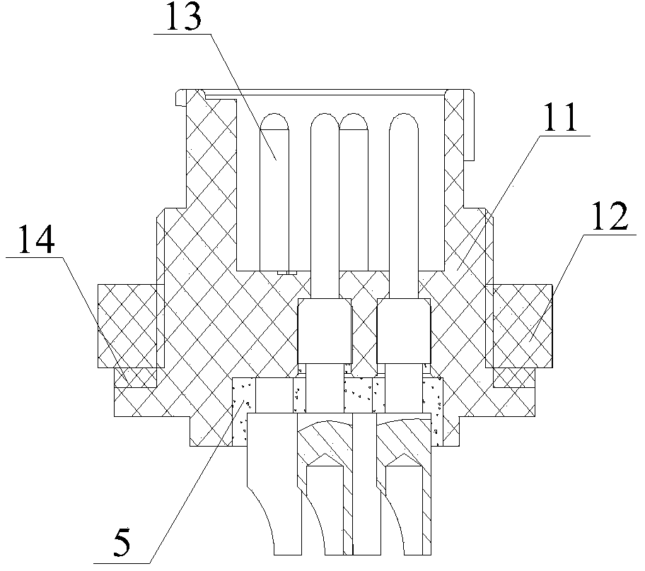 Waterproof connector capable of being quickly locked