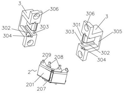 Connecting structure of disinfection cabinet door and mounting method thereof