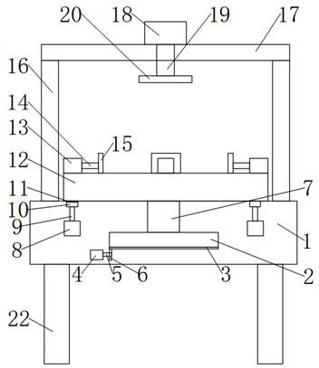 Rotatable workbench for machining