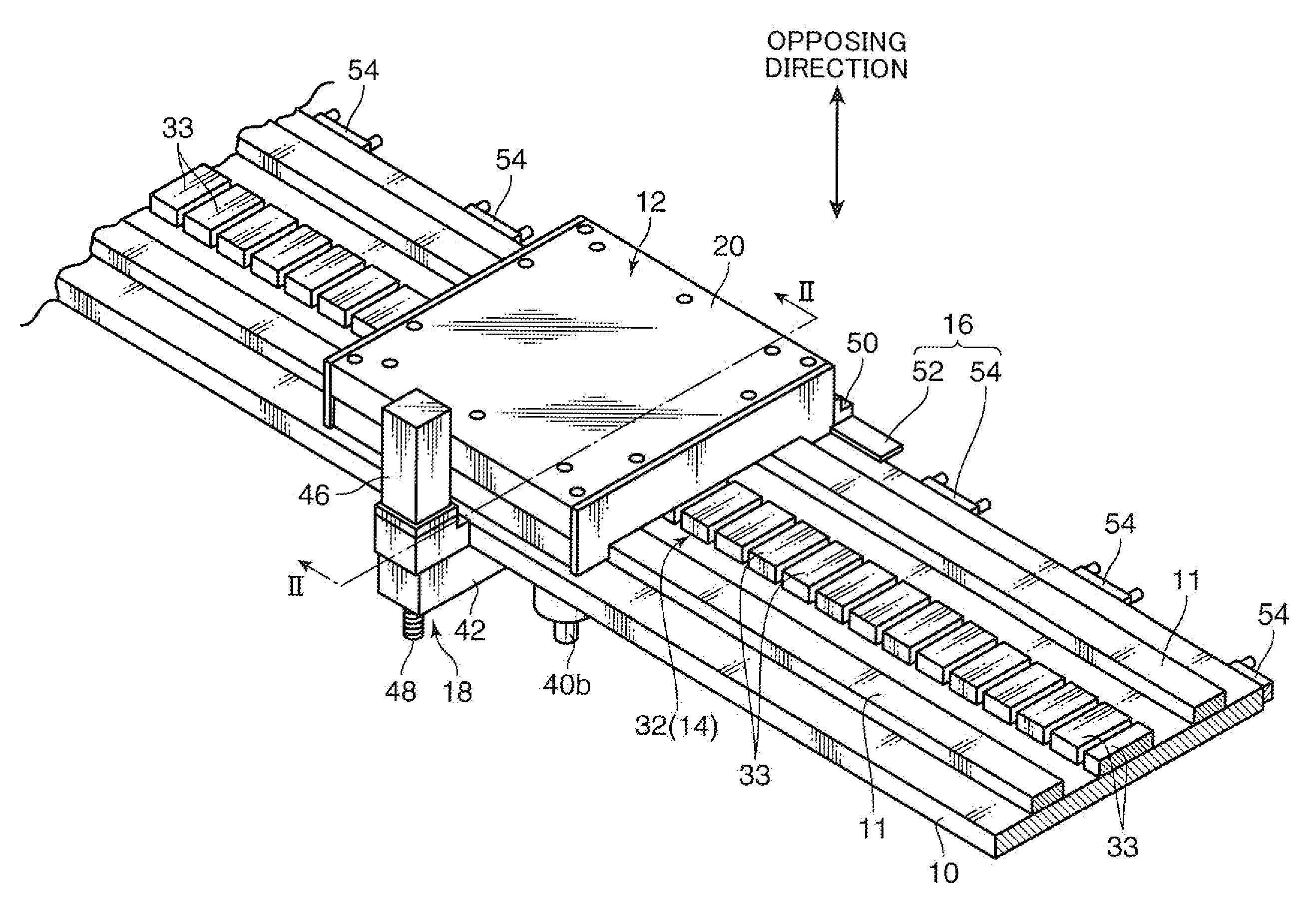 Linear transport device