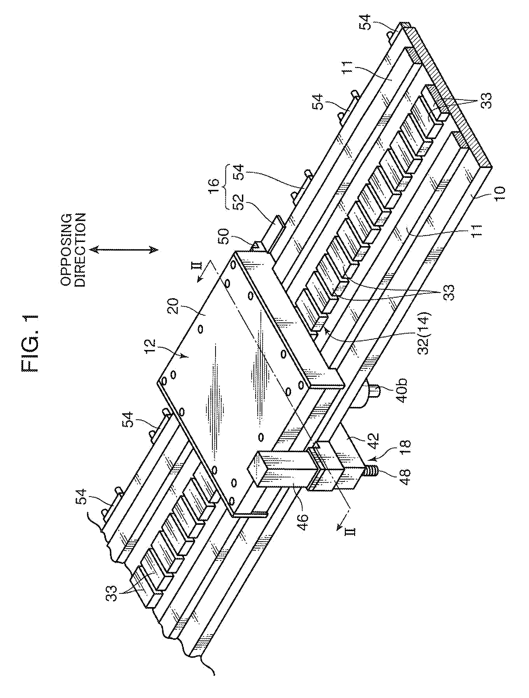 Linear transport device