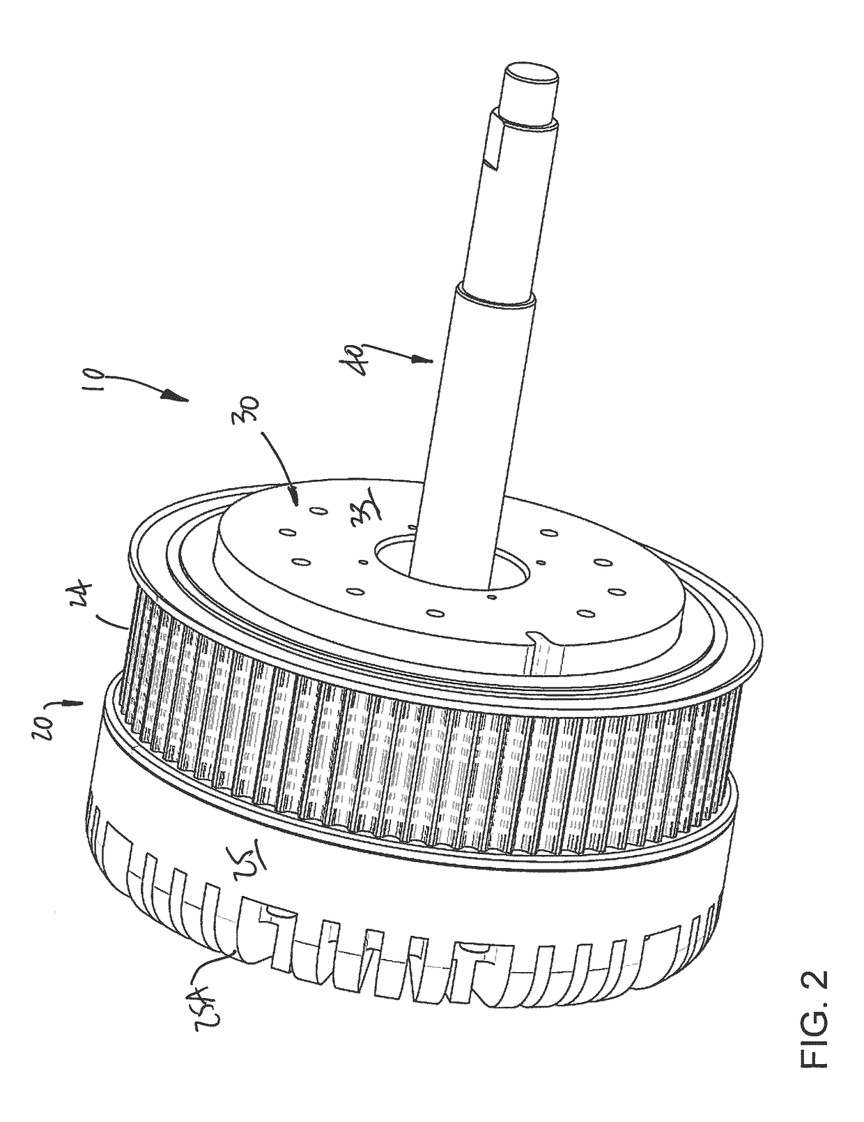 Magnetorheological fluid clutch apparatus with cylindrical fluid gap