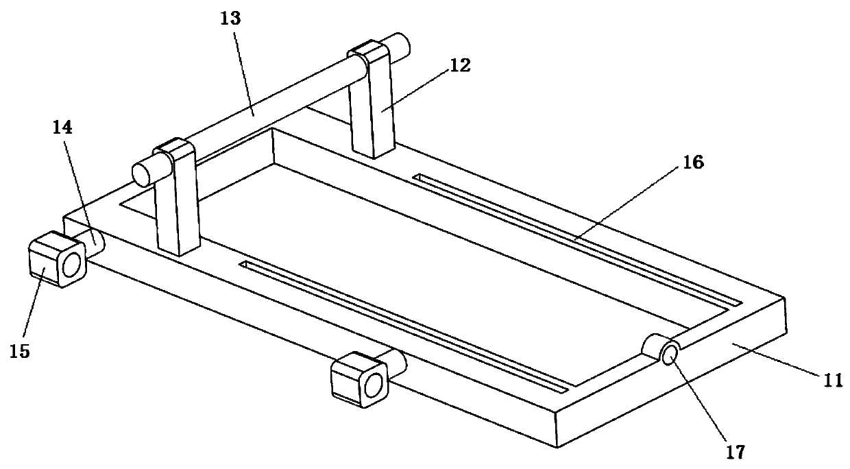 A pressing device for corrugated cardboard single-sided machine