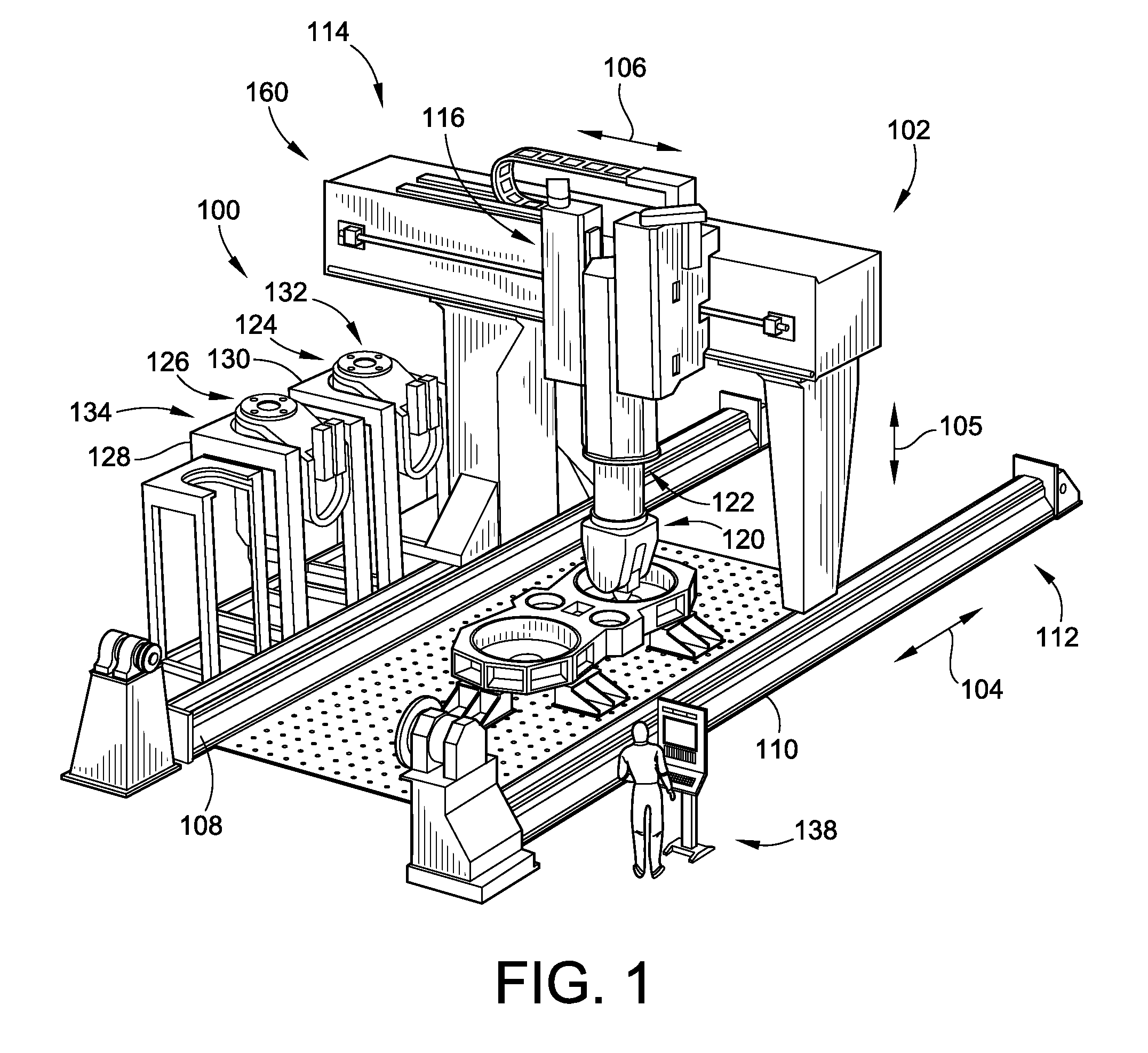 Manufacturing process and apparatus having an interchangeable machine tool head with integrated control