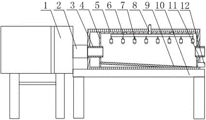 Sizing structure for heat isolation sliding window sectional bar