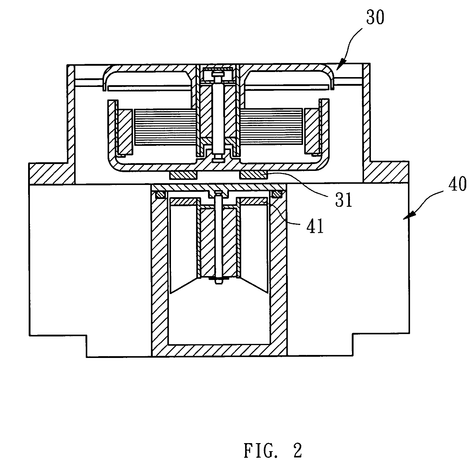 Indirect power-linking device