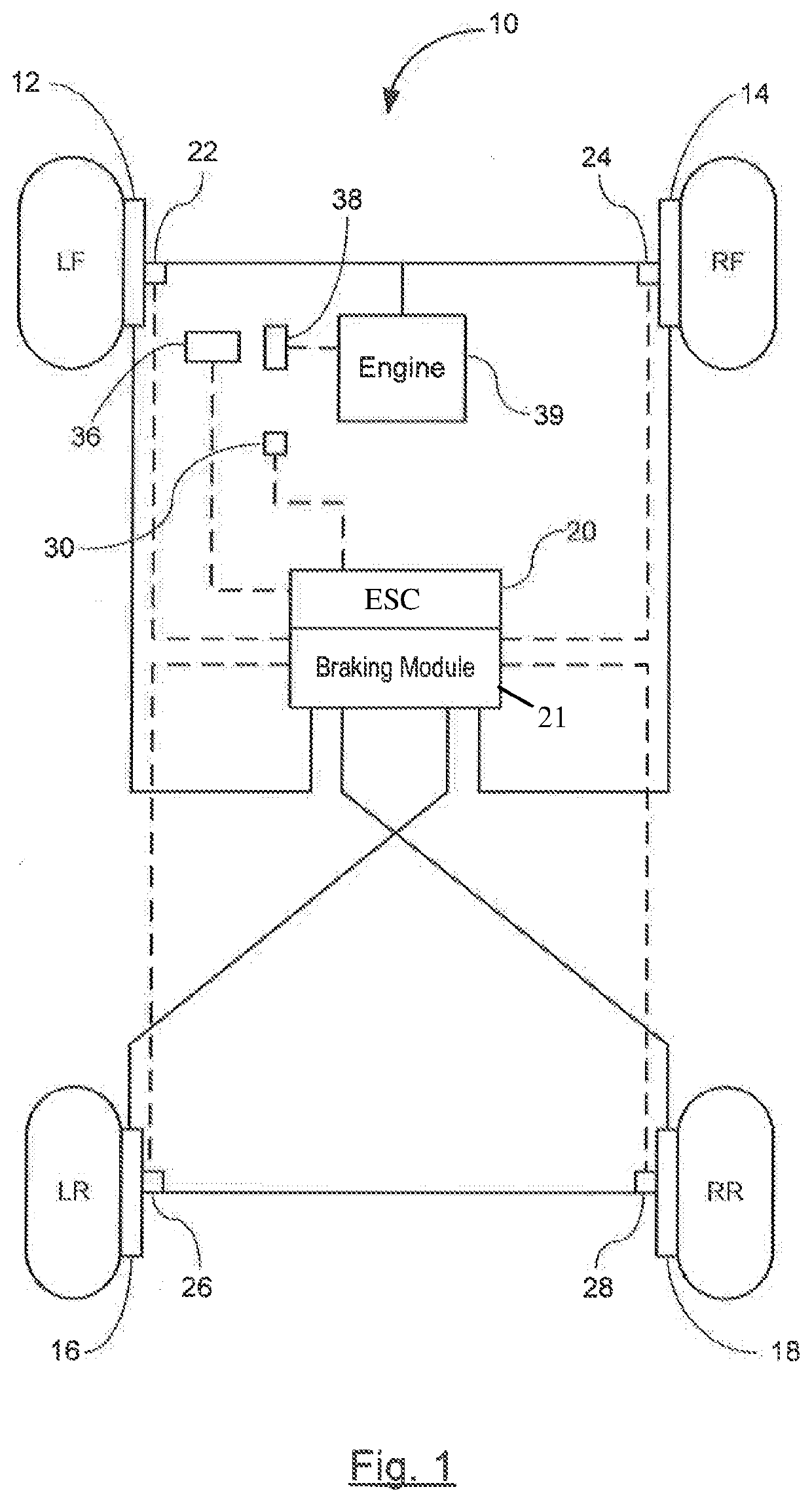 Traction control rollback mitigation on split mu grades