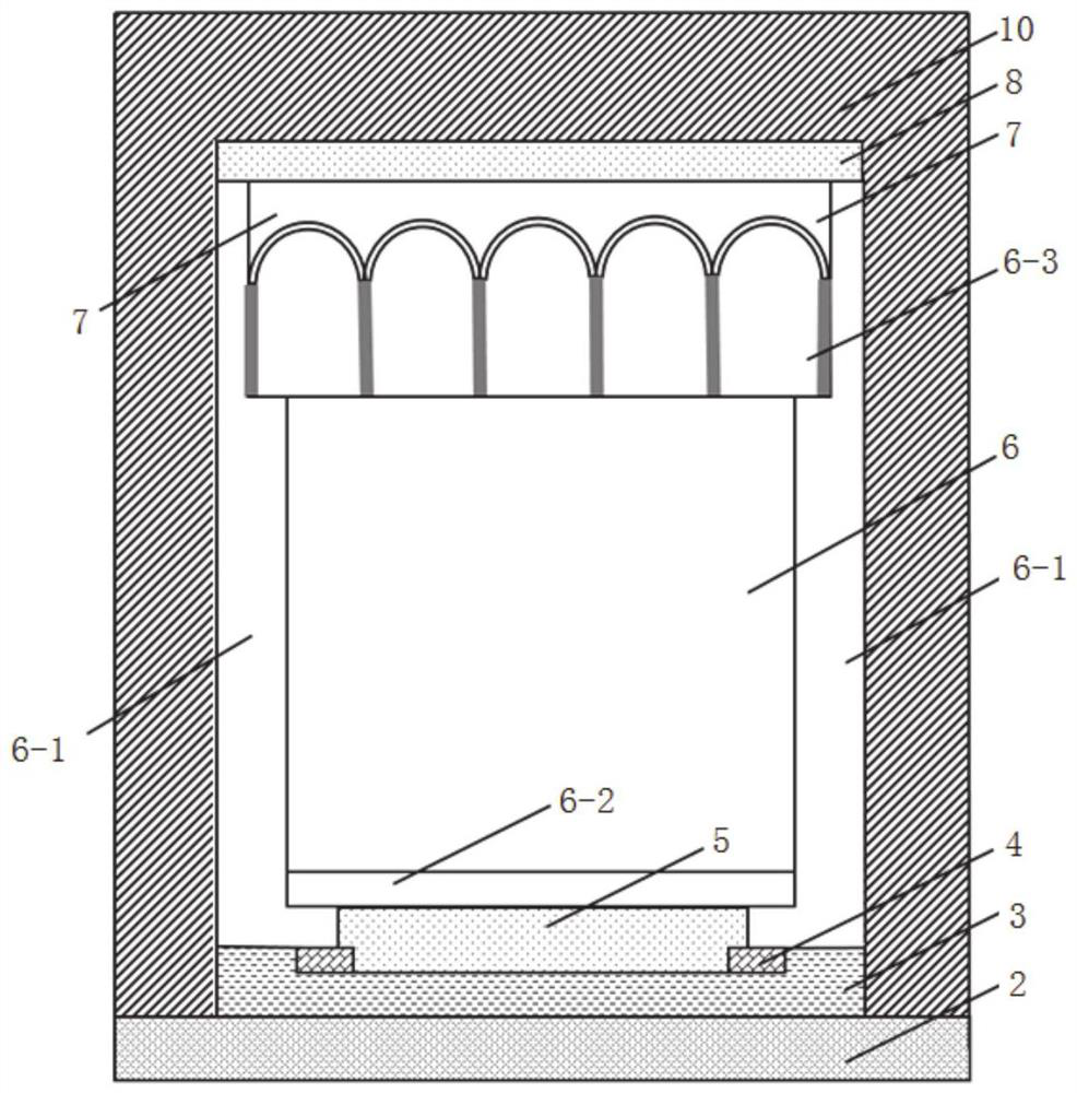 Construction method of highway subgrade with air-raid shelter