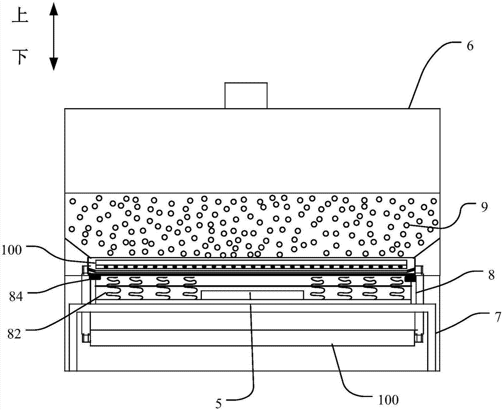 Organic solid waste fermentation box