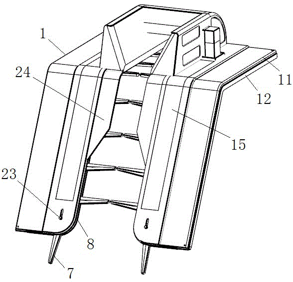 Harvester Fuhe Mechanism