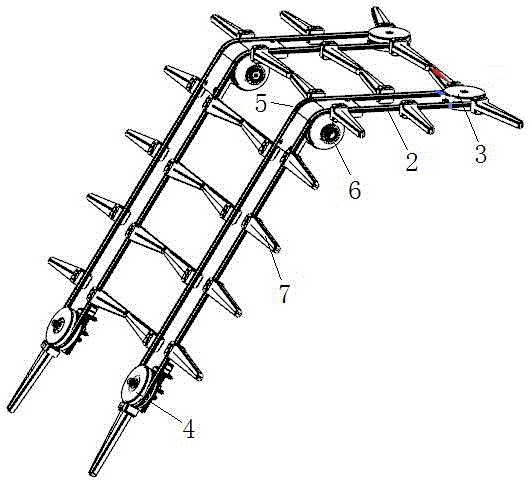 Harvester Fuhe Mechanism