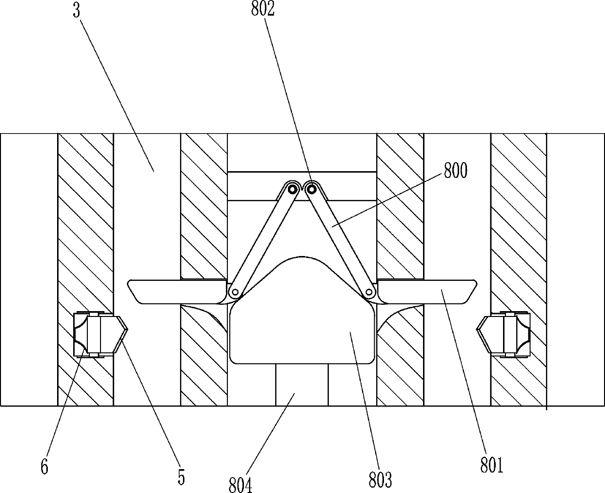 Extrusion-type camellia fruit huller for grain and oil processing