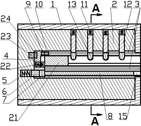 Asynchronous alarming and invisible interlocking safety anti-theft lock