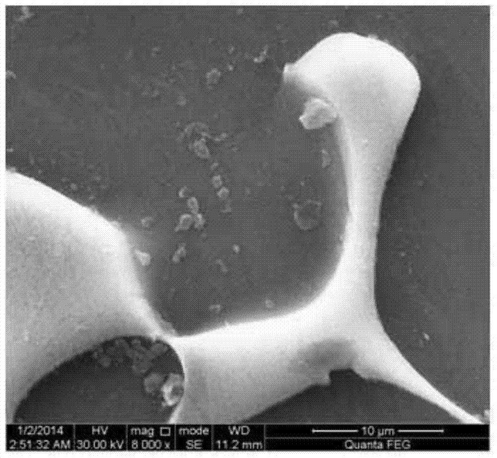 Preparation method of graphene enhanced magnesium-based composite material