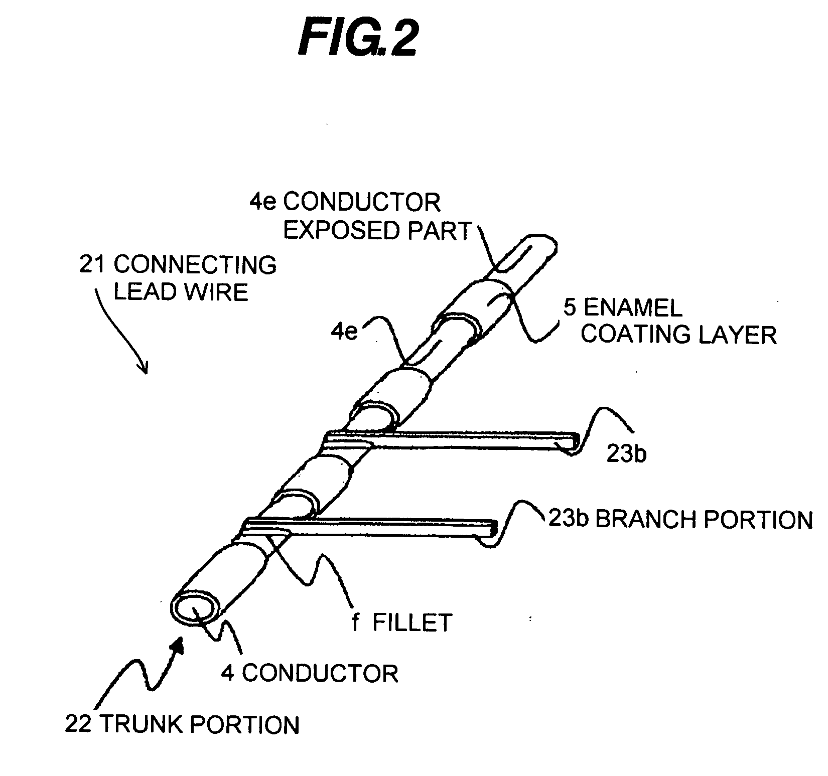 Connecting lead wire for a solar battery module, method for fabricating same, and solar battery module using the connecting lead wire