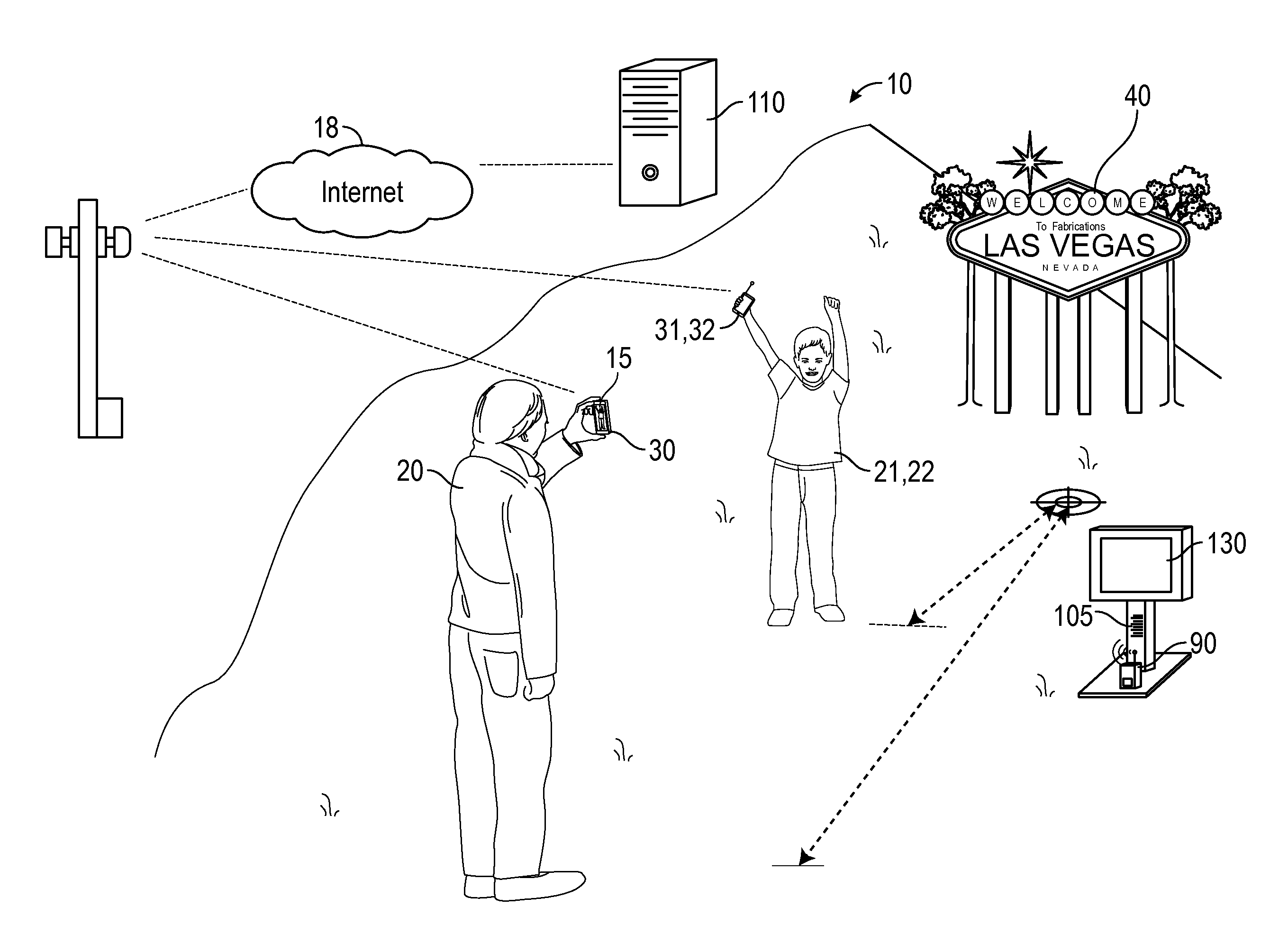 Location-based content enablement system