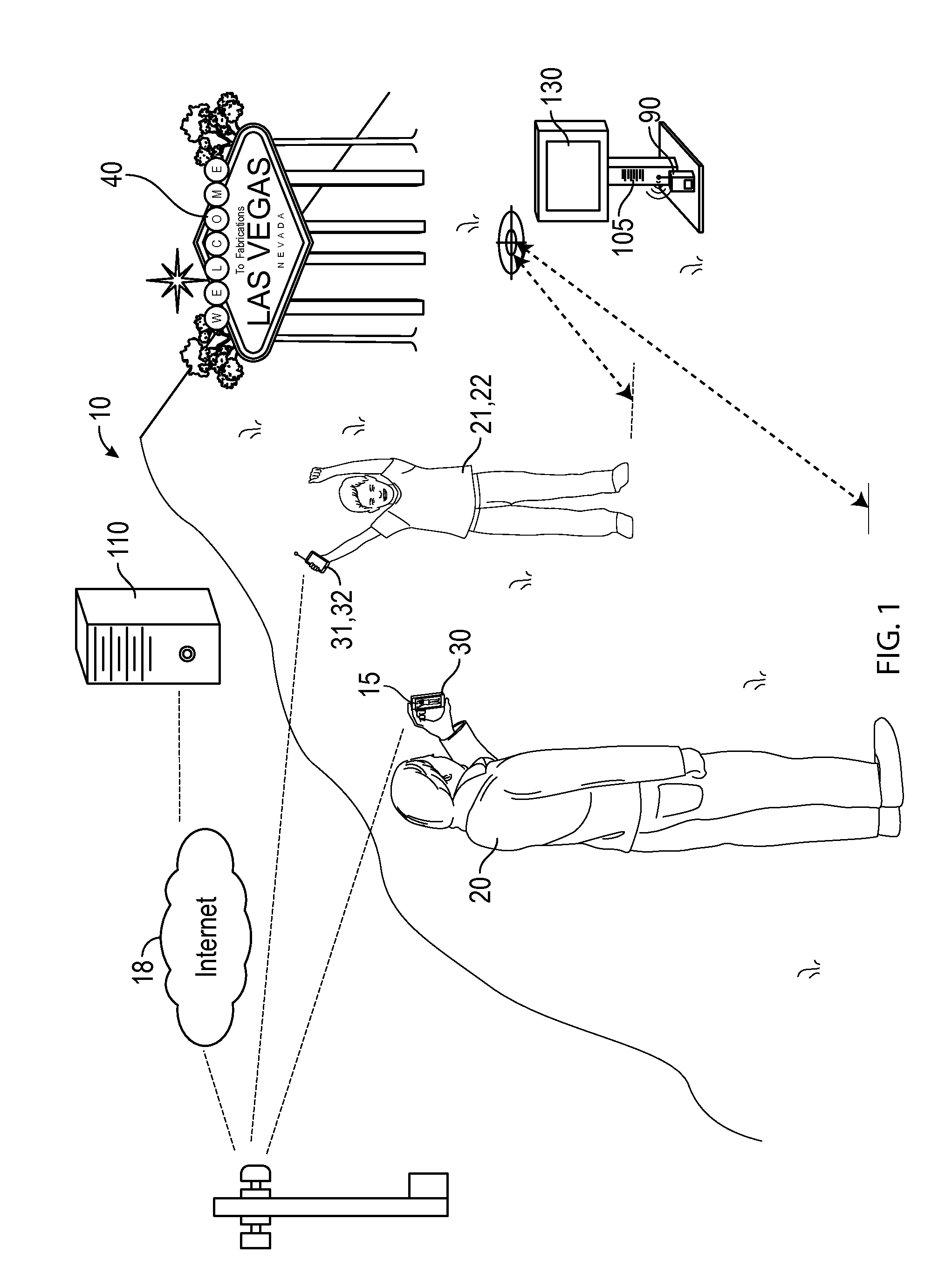 Location-based content enablement system