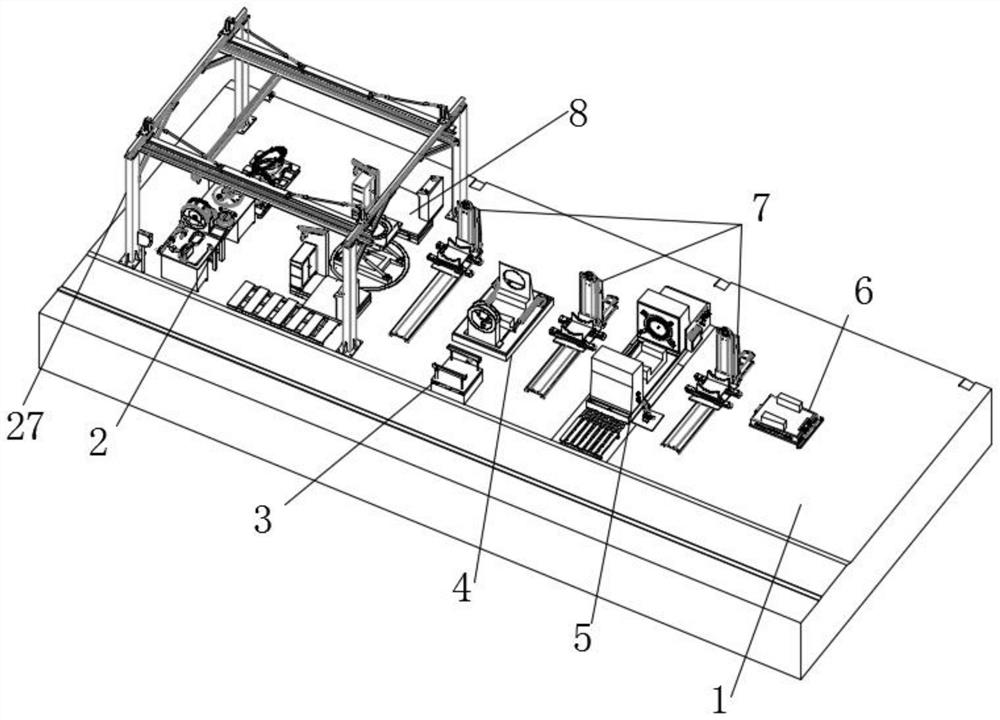 One-stop multifunctional assembly test line