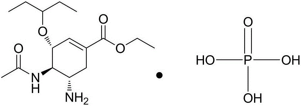 Oseltamivir phosphate tablet and preparation method thereof