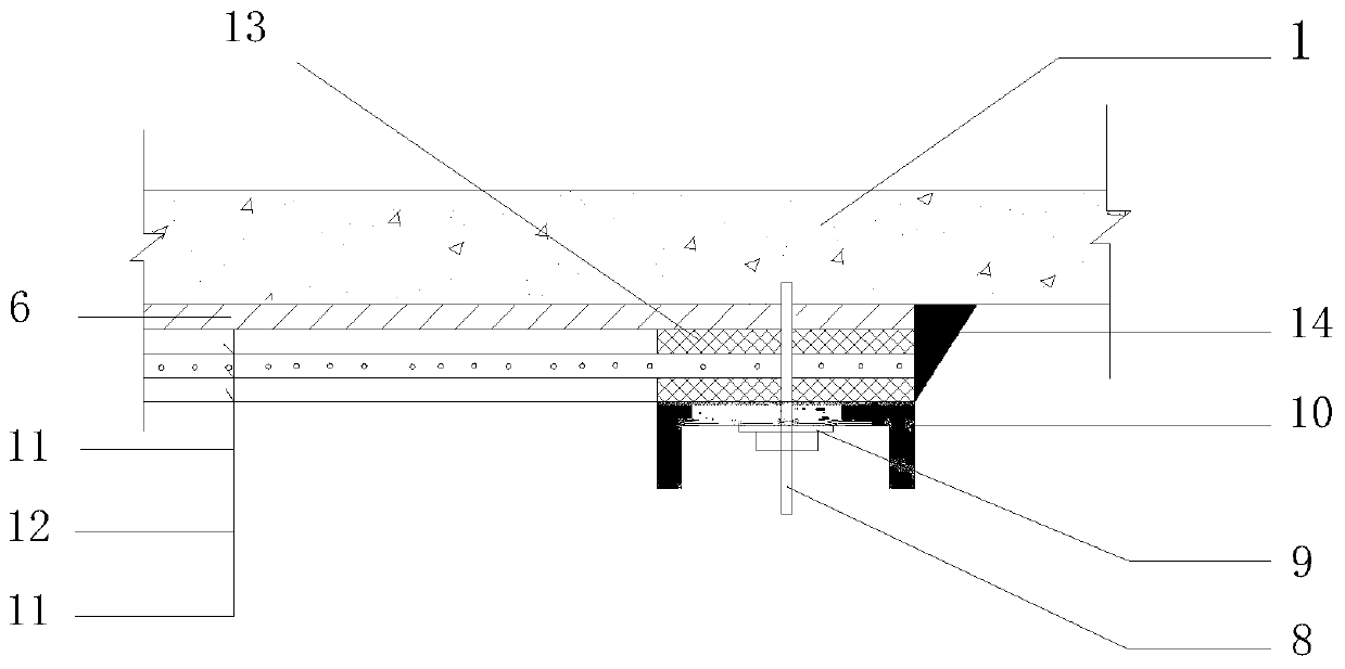 Composite anti-seepage structure for culvert gate and its construction method