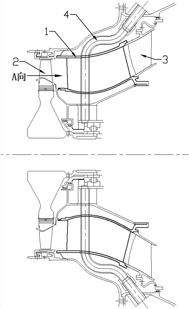 Novel engine oil supply support plate receiver structure and engine comprising structure