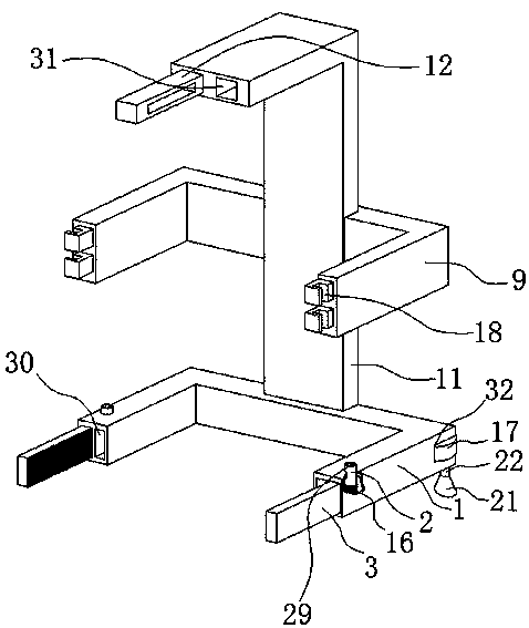 Optical fiber sensor mounting structure of natural gas pipeline leakage optical fiber monitoring system