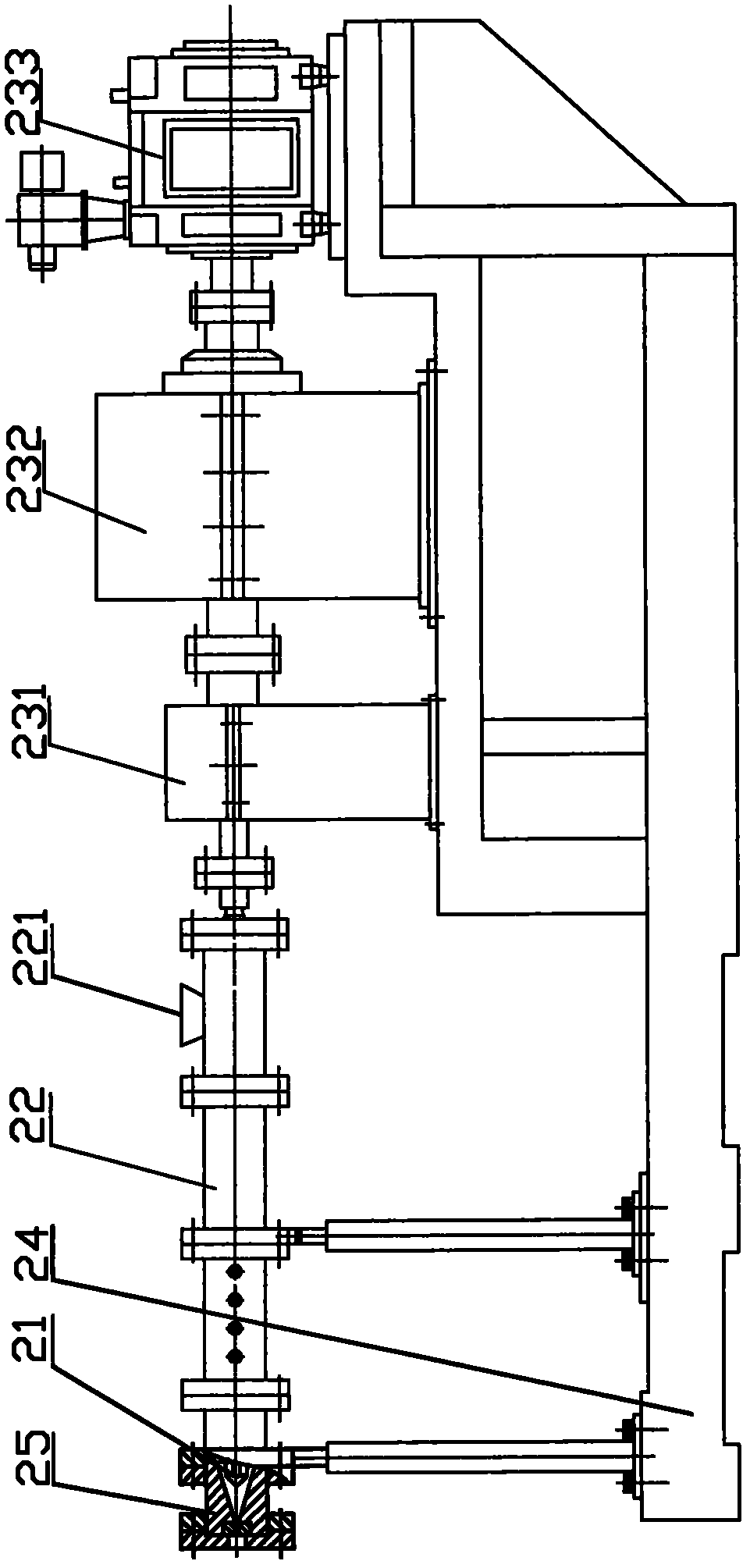 Blocky rubber continuous mixing method and device