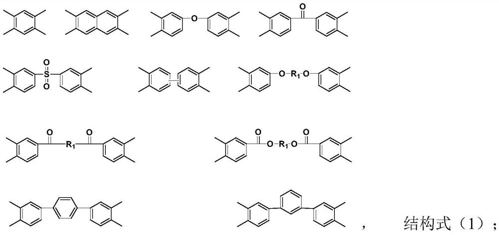 Polyamic acid solution and its preparation method and application