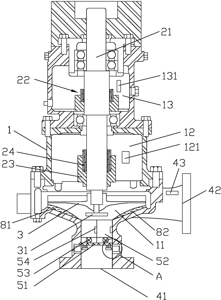 Water pump for sewerage system