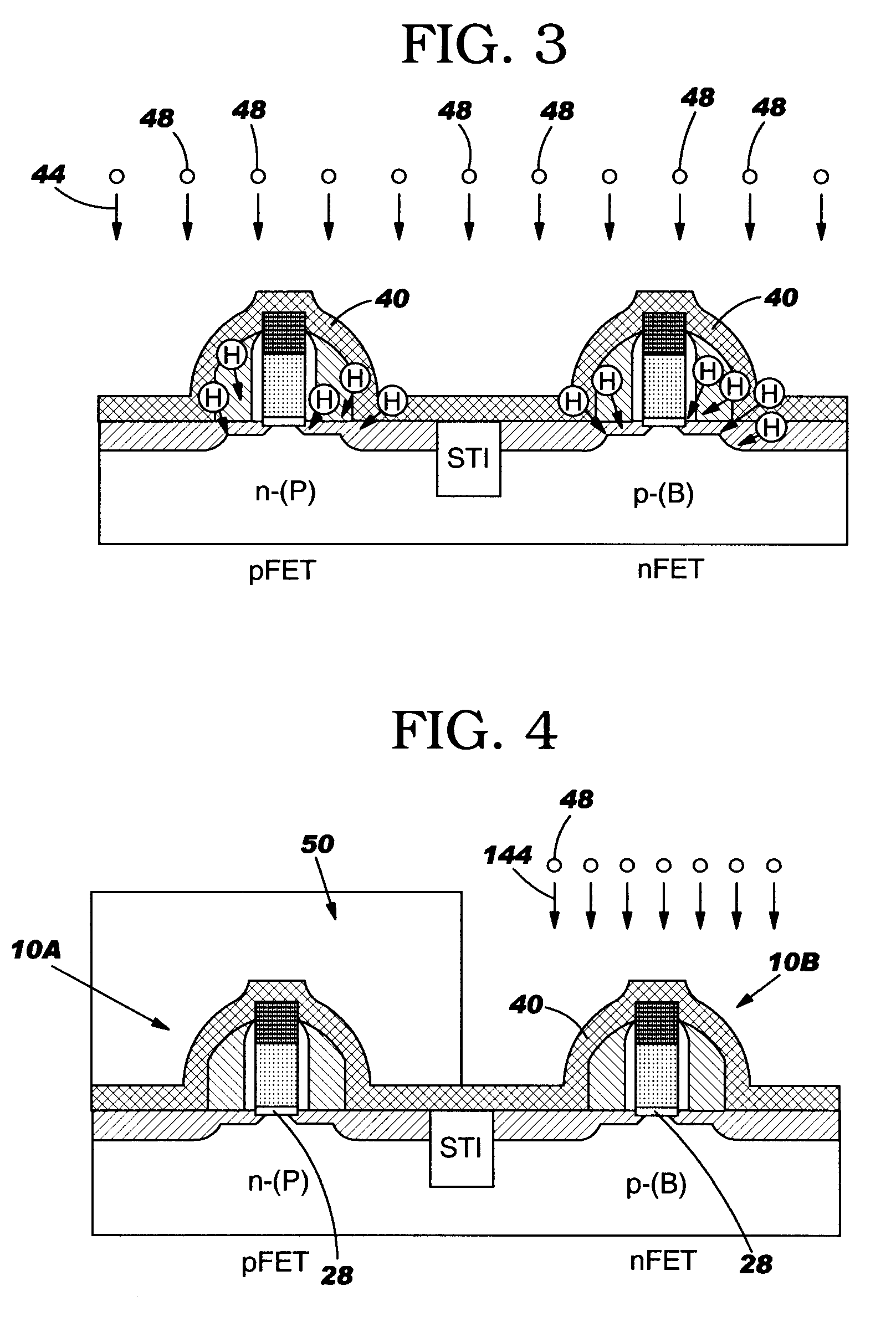 Hot carrier degradation reduction using ion implantation of silicon nitride layer