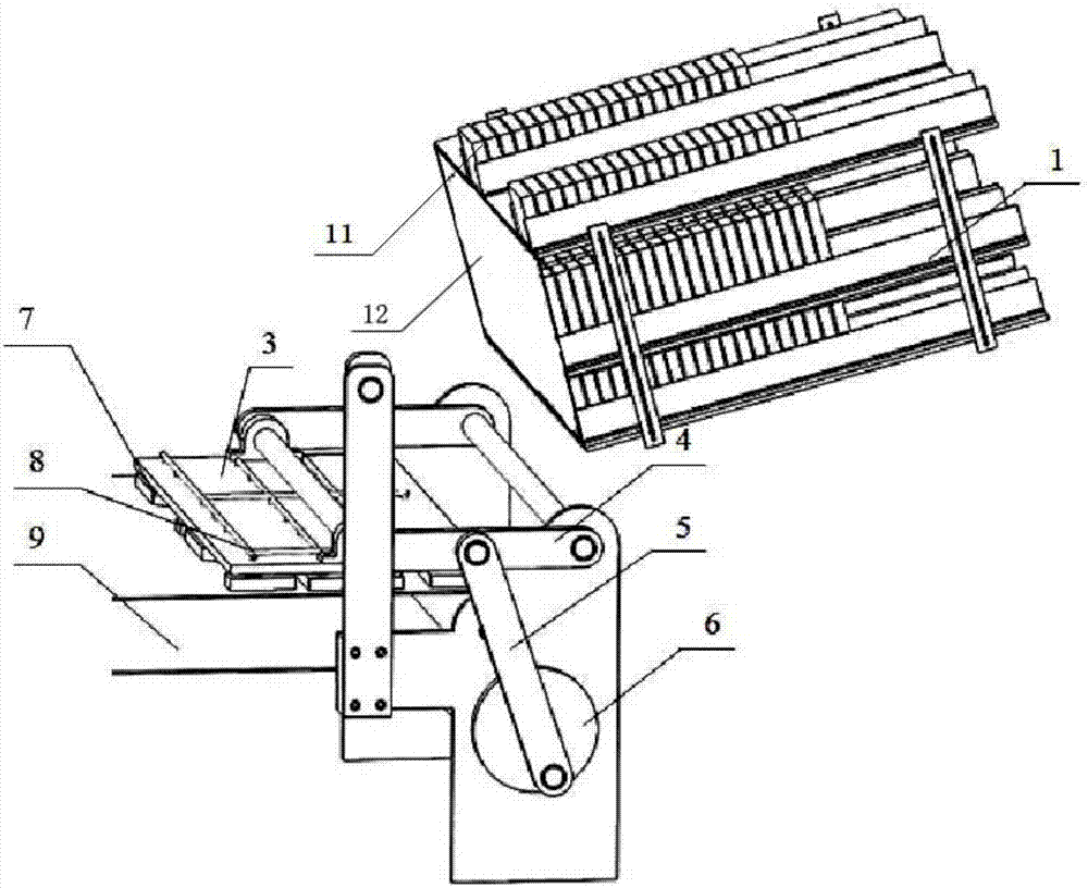 Buffering cushion supplying mechanism