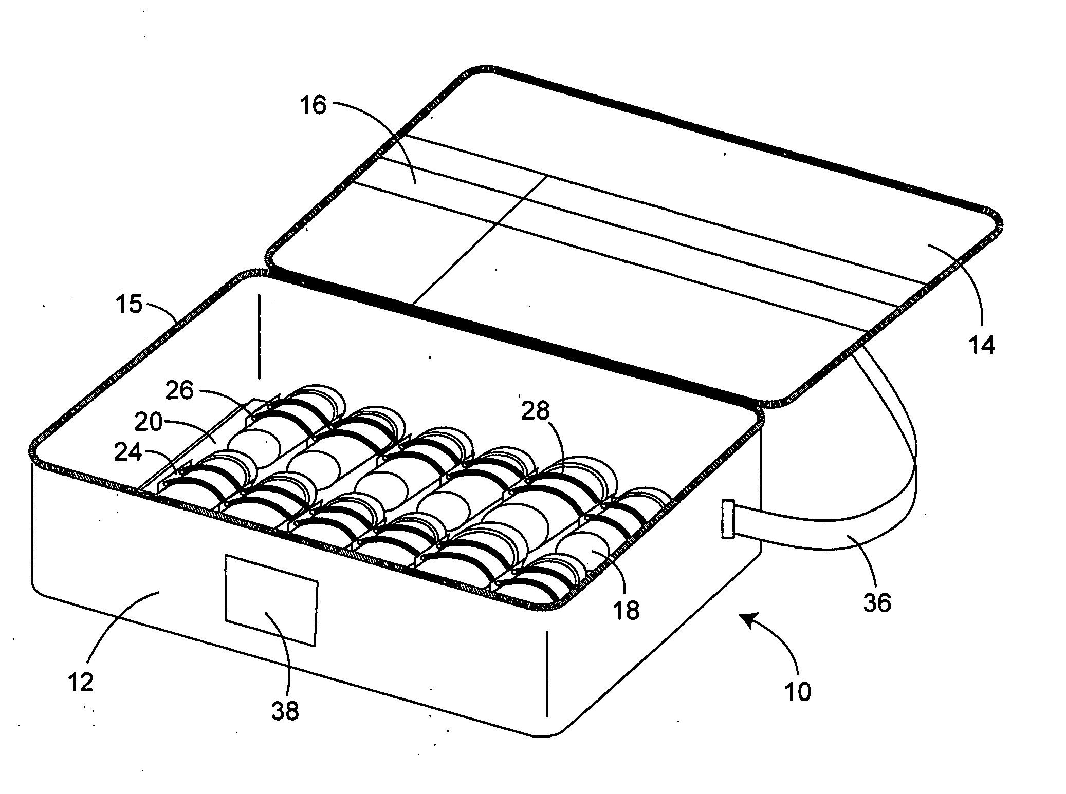 Portable medicine case