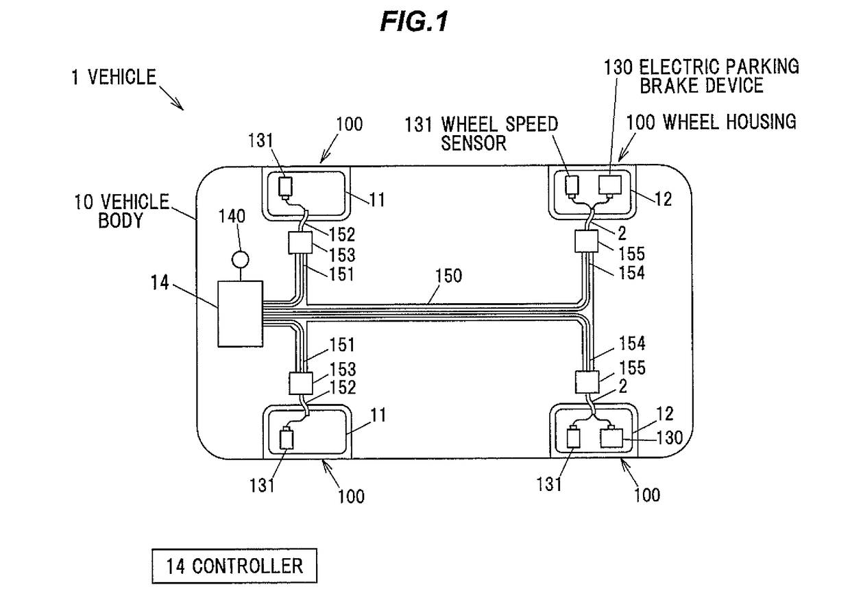 Cable waterproof structure, wire harness, and method of manufacturing wire harness