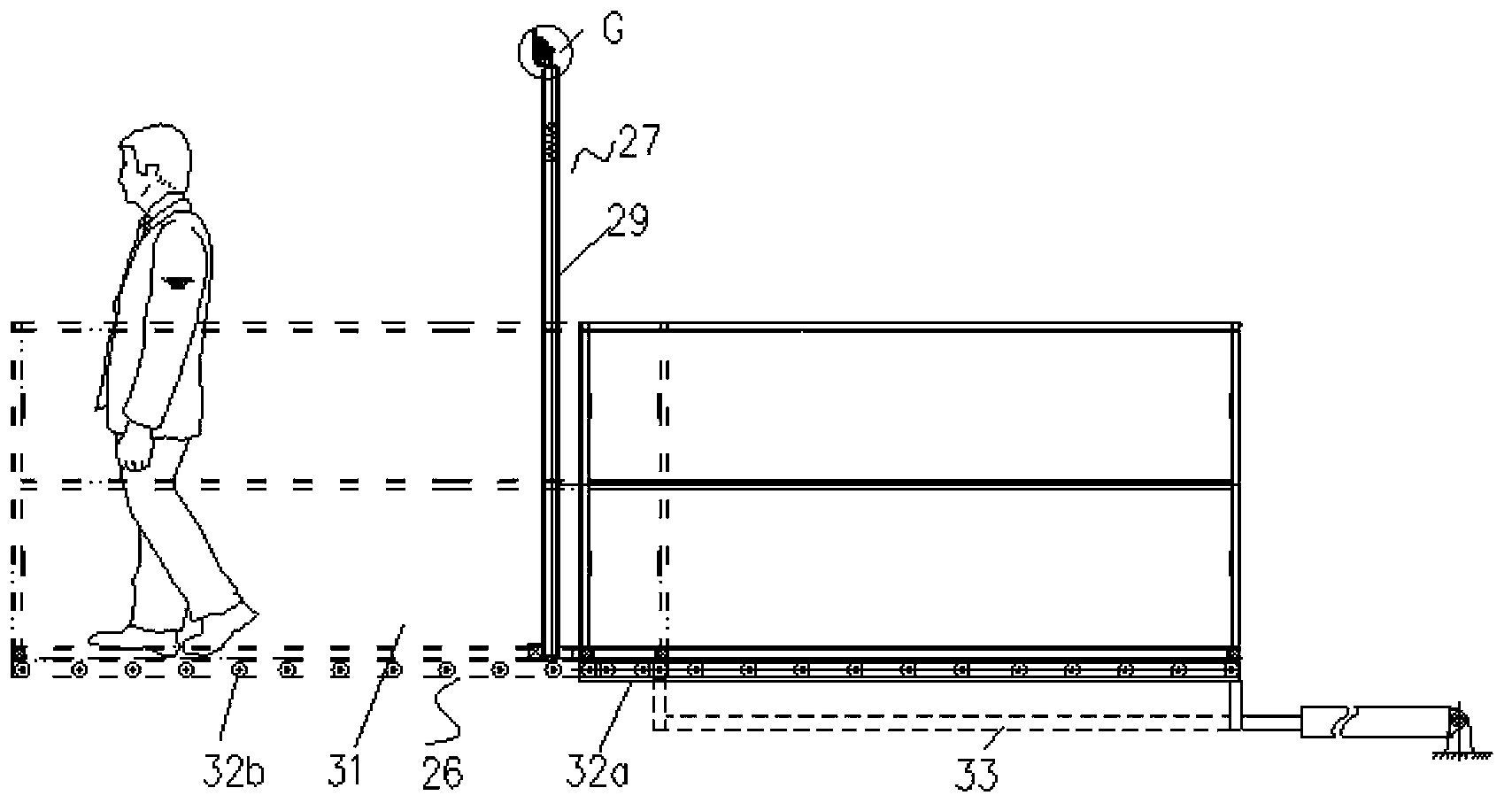 Theater with portable stages