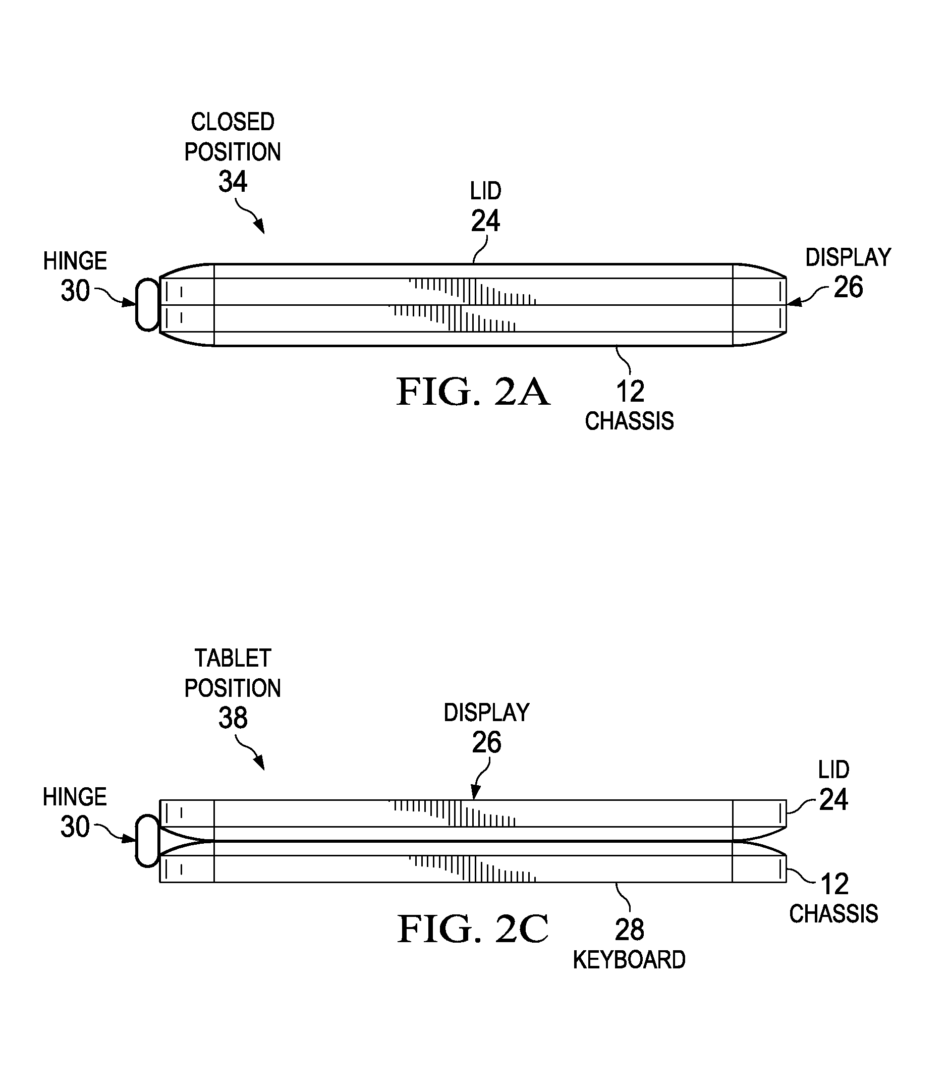 Information Handling System Hinge Support Frame