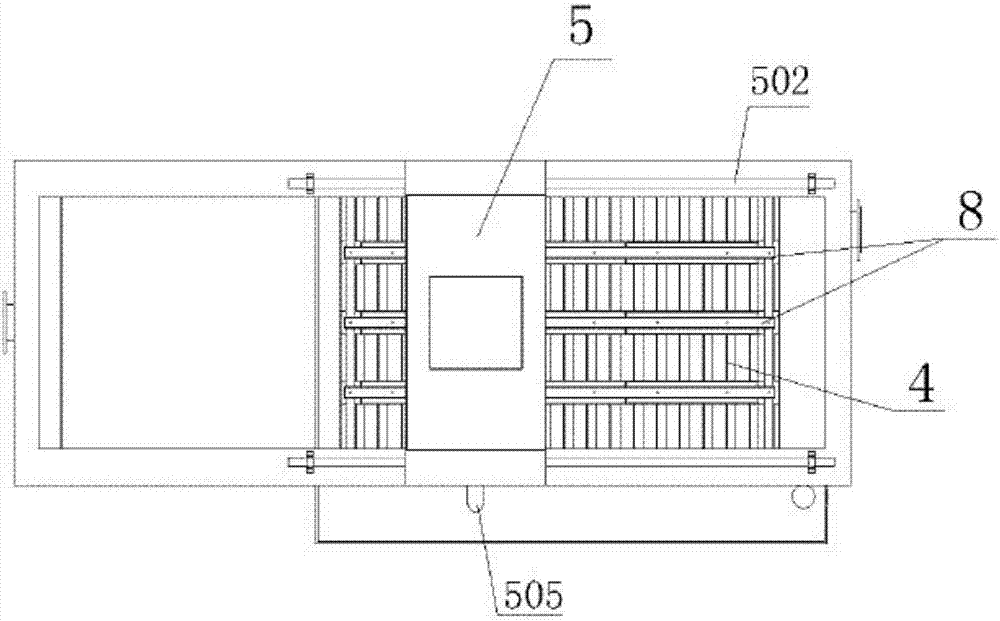 Efficient, movable and integrated sewage treatment device