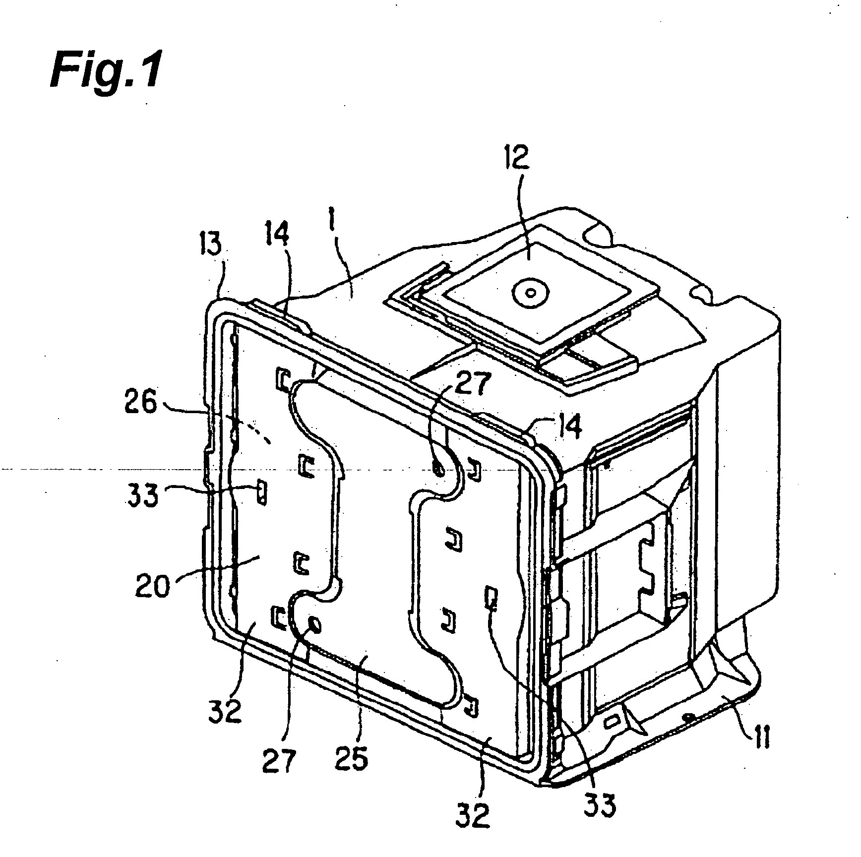 Substrate storage container