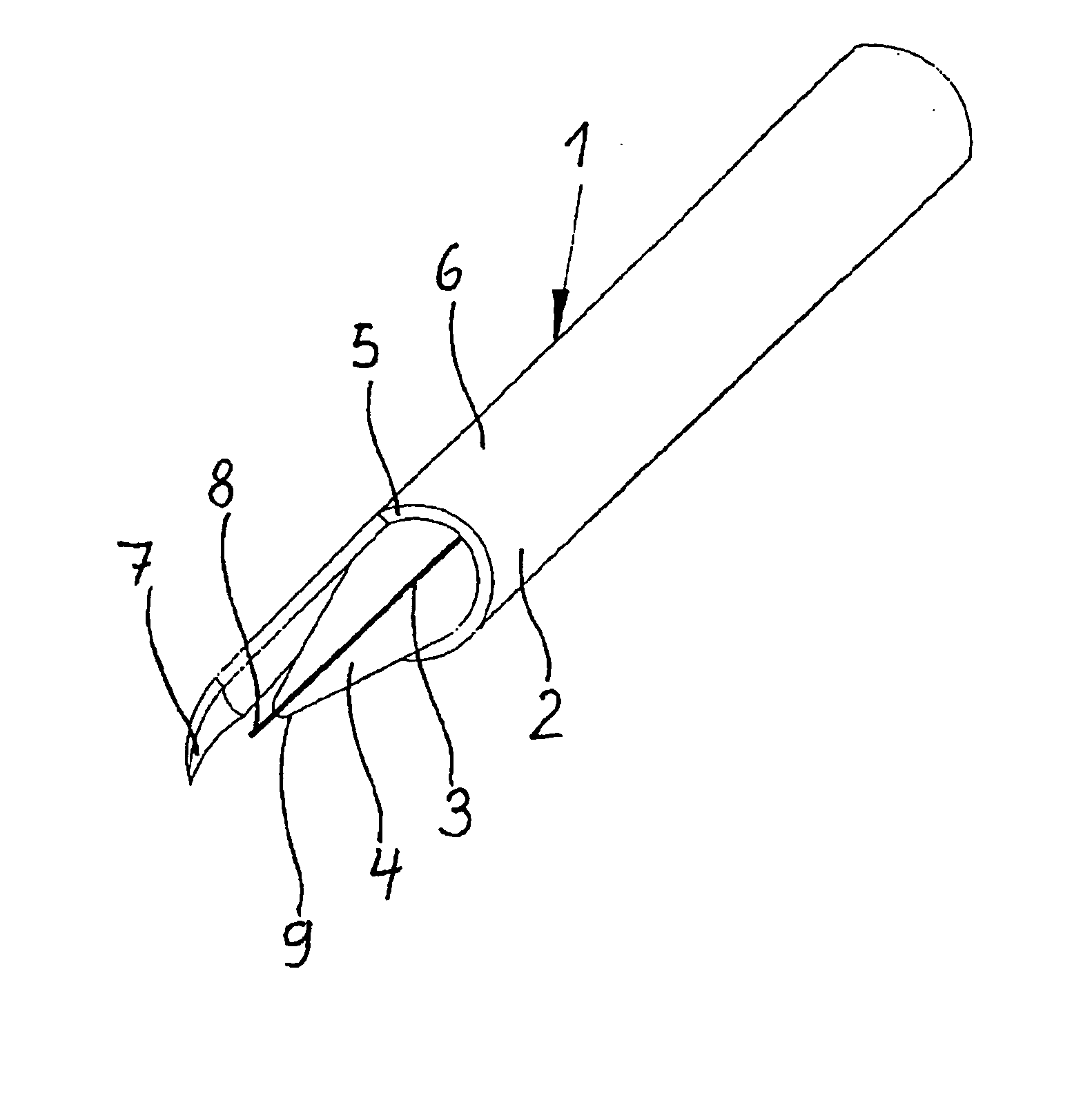 Electrical probe for microsurgery