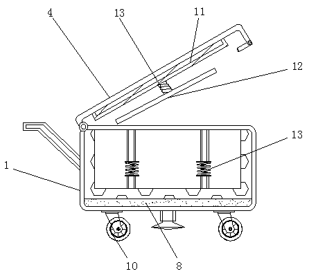 Semi-finished product lactobacillus fermentation food preservation and transportation device