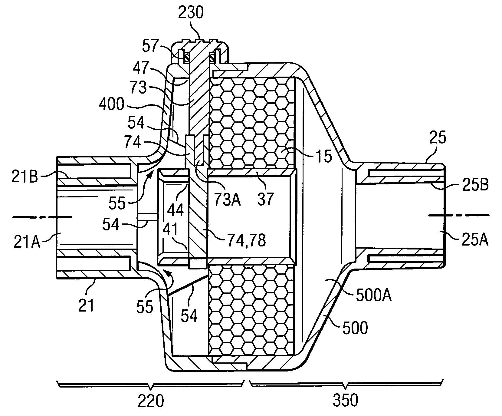 Heat and moisture filter exchanger and method